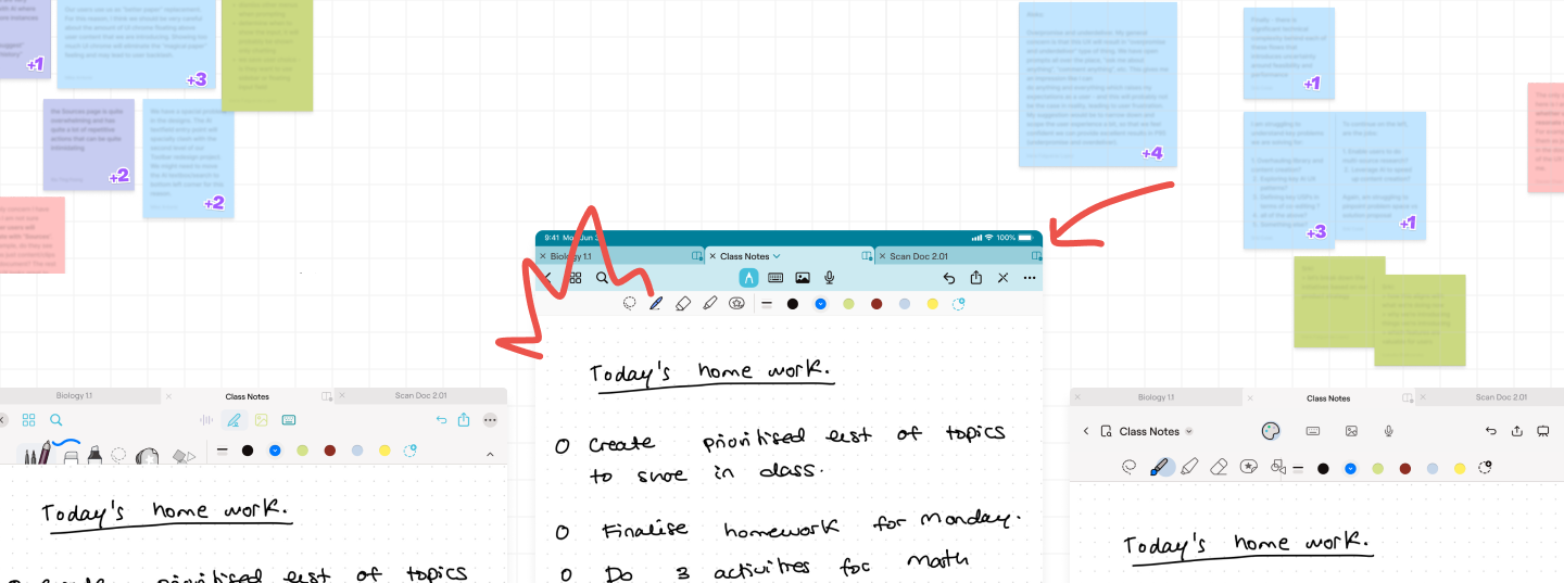 Goodnotes 6 design process overview